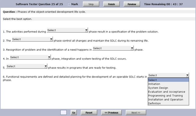 Screenshot of Test Generator Software Advanced Edition 1.0