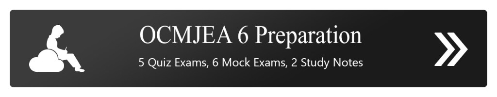 MyExamCloud OCMJEA 6 Preparation