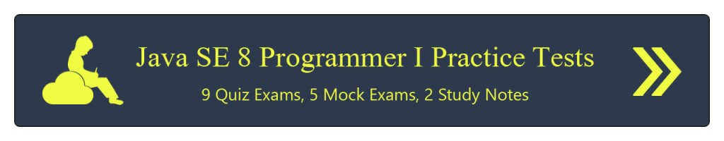 MyExamCloud-Java-SE-8-Programmer-I-Practice-Tests
